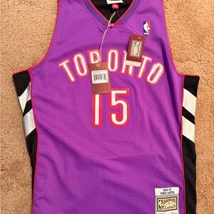 Mitchell & Ness Purple Basketball Jersey